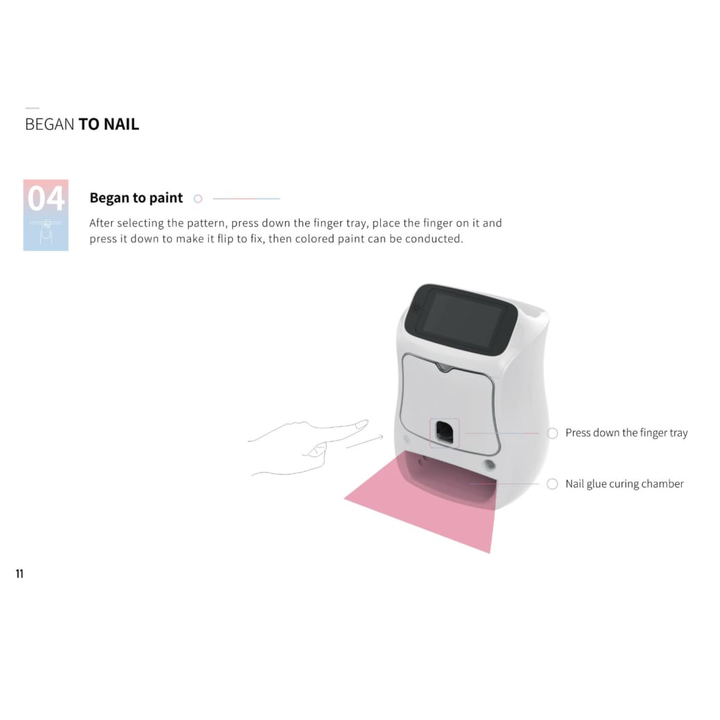 3D Nail Printing Robot Nail Painting Machine Smart Nail Printer, Digital  Mobile Nail Art Printer, With Metal Case Transfer Picture Nails Machine  Over 1500 Pictures : Amazon.ae: Beauty